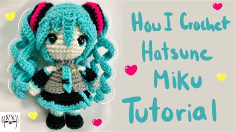 hatsune miku quick rundown crochet tutorial youtube