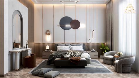 Modern Master Bedroom Design In Ksa On Behance