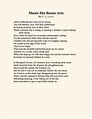 W. H. Auden | Musée des Beaux Arts (December 1938) | Reading poems ...