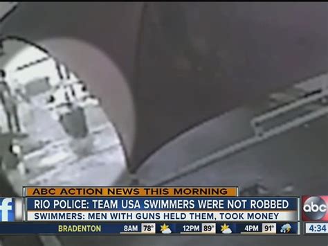 Rio Police Team Usa Swimmers Were Not Robbed