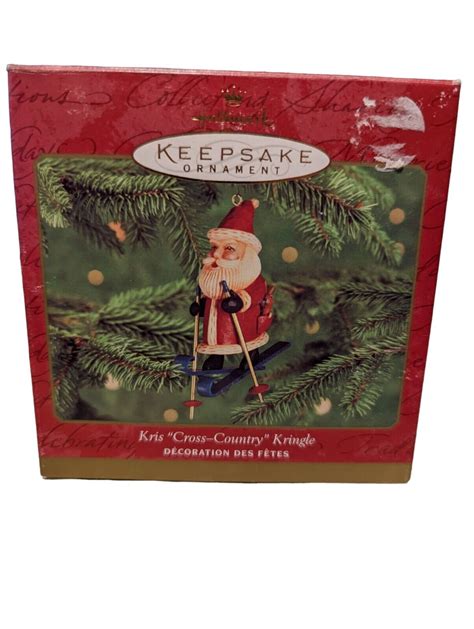 Hallmark Keepsake 2000 Kris Cross Country Kringle Christmas Ornament