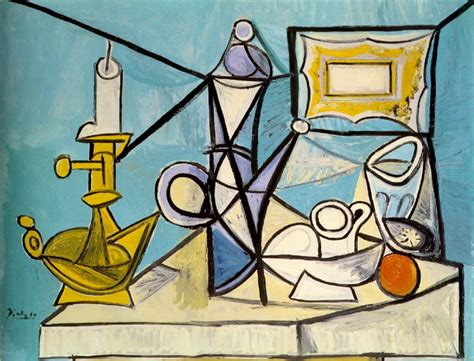 Pablo picasso's 1922 canvas, still life, has been one of the jewels in the museum's collection since it was donated in 1953 by alice toklas on behalf of her late partner, the writer gertrude. Pablo Picasso — Still Life with Candlestick, 1944