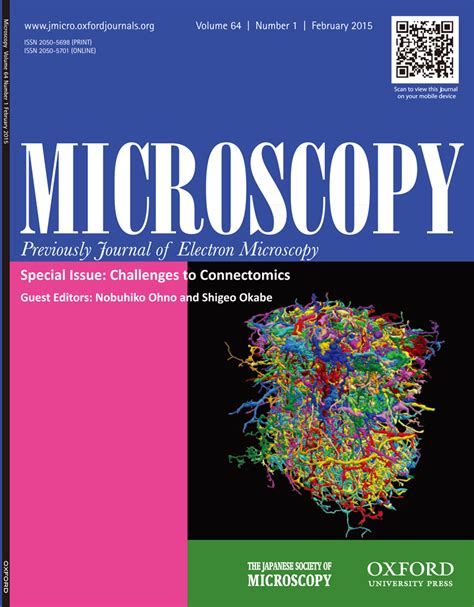 Microscopy （継続前誌：journal Of Electron Microscopy） 公益社団法人 日本顕微鏡学会 ｜ The