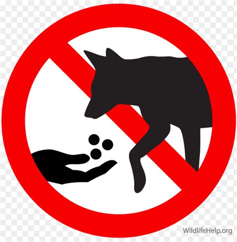 Do Not Feed Dog Clipart Coyote German Shepherd Puppy Don T Feed