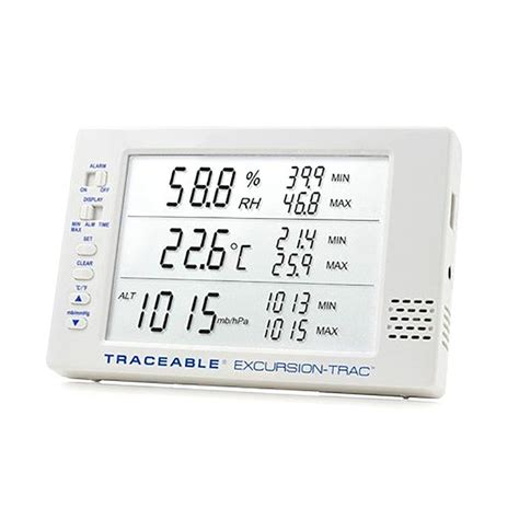 Traceable 98767 17 Memory Loc Thermohygrometer W Barometer And Nist
