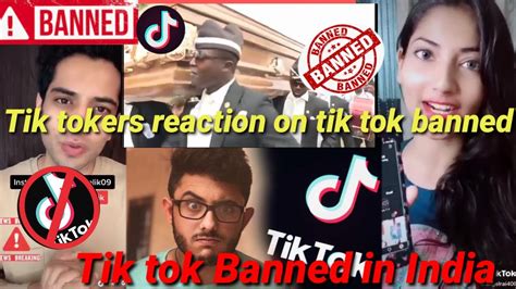 Tik Tok Banned In India।।tiktokers Reaction On Tik Tok Banned।। Tik Tok