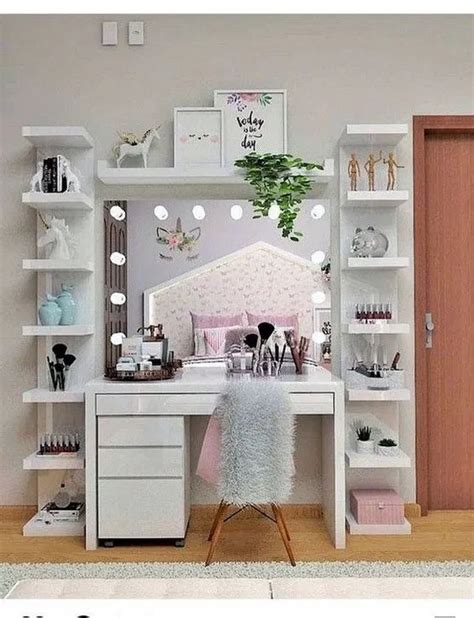 41 Beautiful Makeup Vanities Room Ideas For Stylish Bedroom In 2020