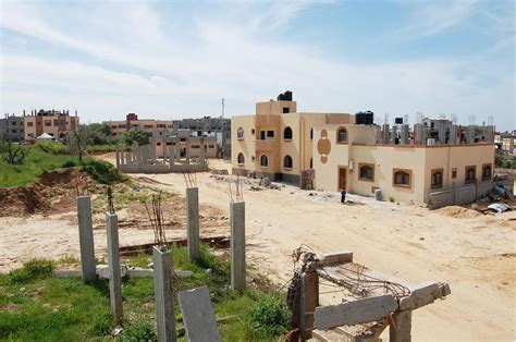 Positioned between israel and egypt, gaza has a reasonably modern infrastructure and architecture despite its troubles. In Gaza, A Few New, Shiny Homes Rise Amid The Rubble | KNAU Arizona Public Radio