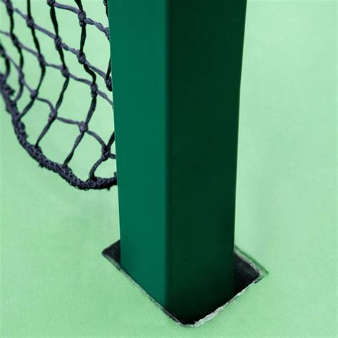 Vermont Poteaux de Tennis Carrés à Sceller Net World Sports