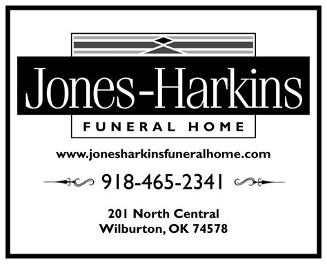 Jones-Harkins Funeral Home | Wilburton, OK