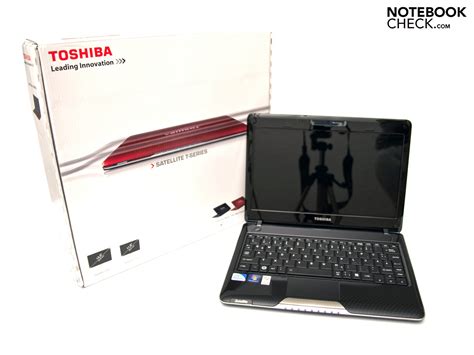 Обзор субноутбука Toshiba Satellite T110 10r Notebookcheck
