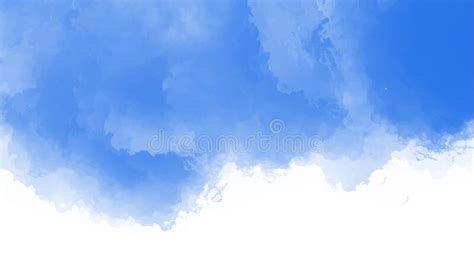 Blue Watercolor Background For Textures Backgrounds And Web Banners