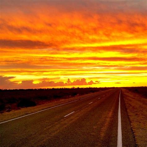 Sunset At Broken Hill Best Sunset Sunset Outback Australia