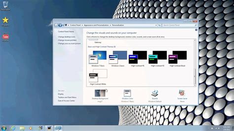 How To Change Background And Screen Saver Youtube