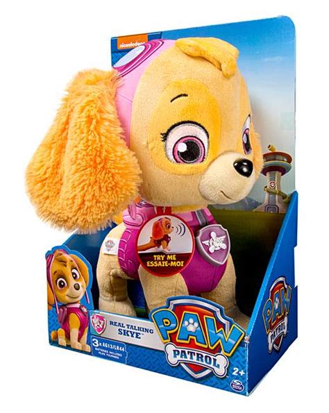 Paw Patrol Real Talking Plush Skye J D Williams