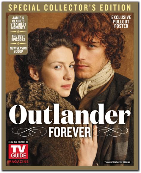 Tv Guide Magazine Sam Heughan Caitriona Balfe Outlander Forever Specia