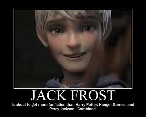 An Image Of Jack Frost On A Poster With Caption About His Role In Harry