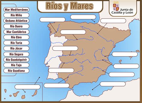 Cole San Miguel 6º Primaria Repaso Geografía De EspaÑa