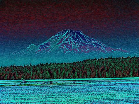Purple Mountain Majesty Digital Art By Tim Allen
