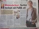 Beatrice von Weizsäcker für Volksentscheide! - Sven Steinmeyer. Ihr ...