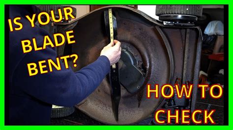 How To Tell If If Your Lawnmower Blade Or Engine Crankshaft Is Bent