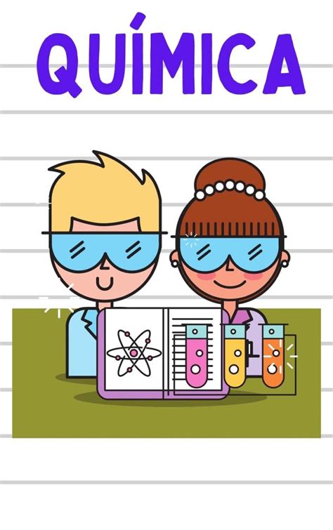 Portadas De Química Para Cuadernos Ideas Dibujos Carátulas