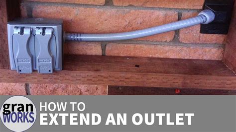 How To Extend An Exterior Electrical Outlet Granworks