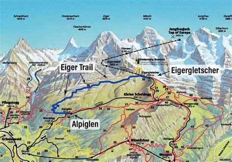 How To Hike The Eiger Trail In The Bernese Oberland Switzerland