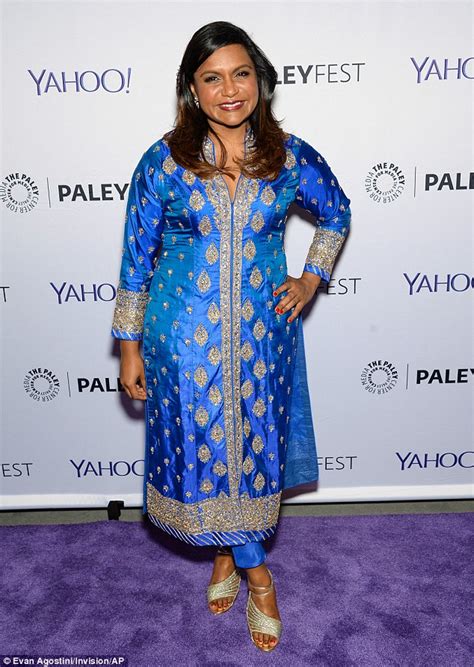 Mindy Kaling Promotes The Mindy Project At Paleyfest In New York Daily Mail Online
