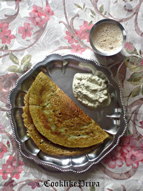 Cook Like Priya Andhra Pesaruttu Dosa Green Moong Dal Dosa Recipe Andhra Breakfast Recipe