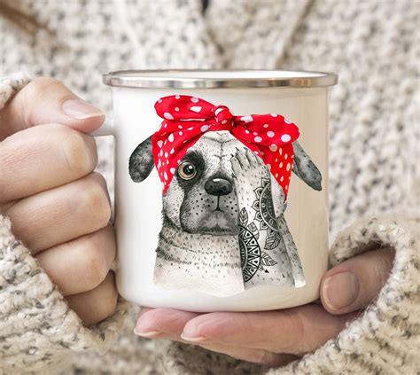 Funny Pug Personalized Coffee Mug Pug Lover T Pug Coffee Etsy