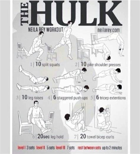 Hulk Workout By Neila Rey Mens Fitness Fitness Tips Fitness Body Fitness Motivation Health