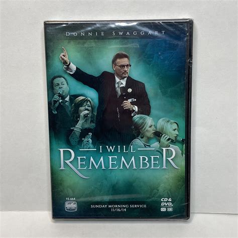 I Will Remember Donnie Swaggart DVD & CD Sunday Morning Service | eBay