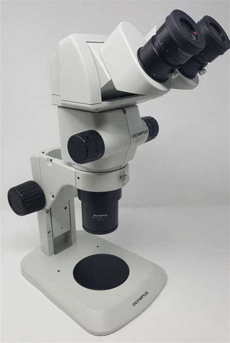 Olympus Microscope Szx7 Stereo With Ergonomic Head Nc Sc Va Md