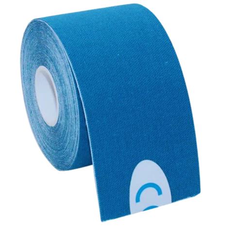 Ripley CINTA TAPE NEUROMUSCULAR KINESIOLÓGICA VENDAJE 5CM X 5M CELESTE