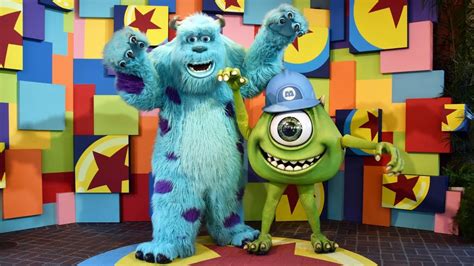 Mike Wazowski And Sulley Pixar Pals Meet And Greet At Disney California