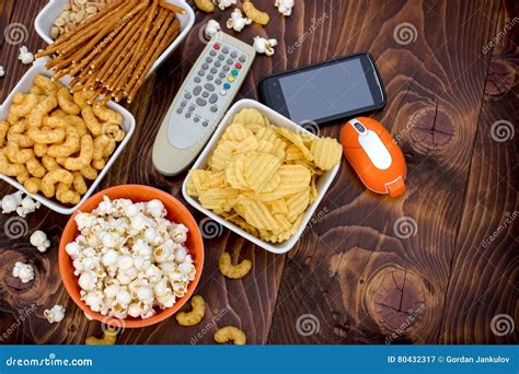 The Concept Of Unhealthy Lifestyle Stock Image Image Of Bowl Fitness