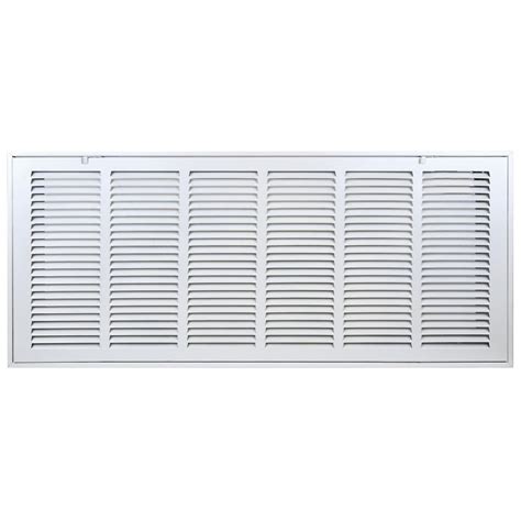 Venti Air 30 In X 10 Inreturn Air Filter Grille In White Hfg3010