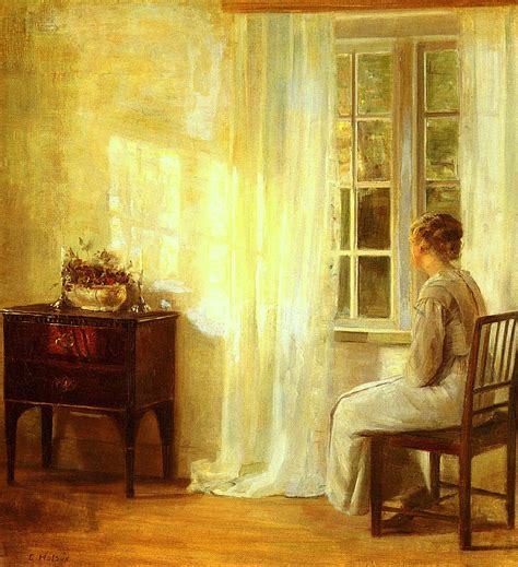 Carl Wilhelm Holsoe Interior Paintings Interior Art Danish Interior