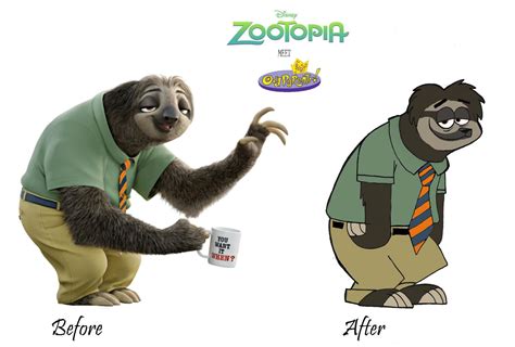 Fairly Odd Zootopia Flash The Sloth By Fairytalesartist On Deviantart