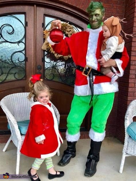 The Grinch Cindy Lou Who And Max Costume Creative Diy
