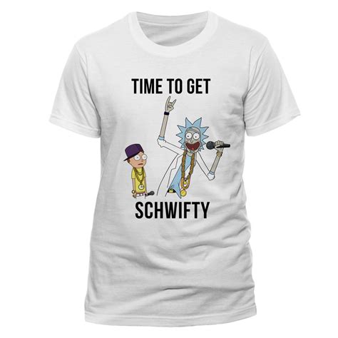 Rick And Morty Get Schwifty T Shirt Lootware