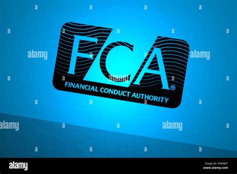 Fca Financial Conduct Authority Logo Stock Photo Alamy