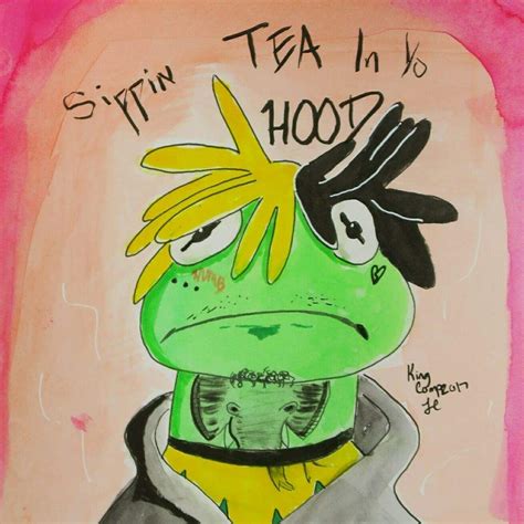 How To Draw Kermit The Frog Drinking Tea Kermit Tea Meme Frog Drawing Memes