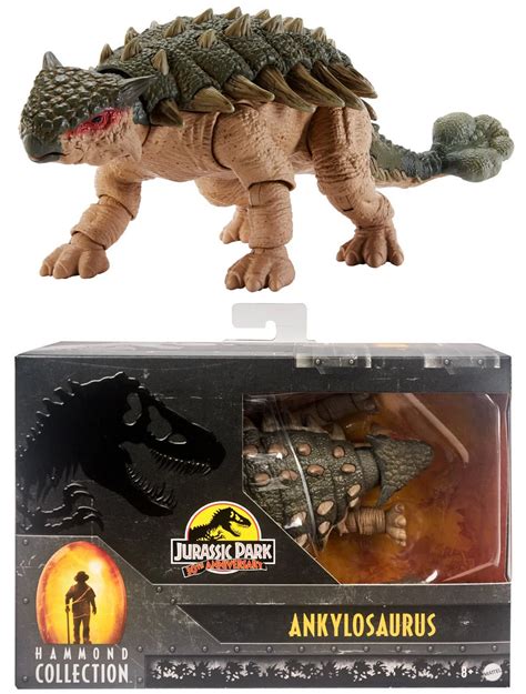 Jurassic Park Hammond Collection Ankylosaurus Action Figure Mattel Props And Uk