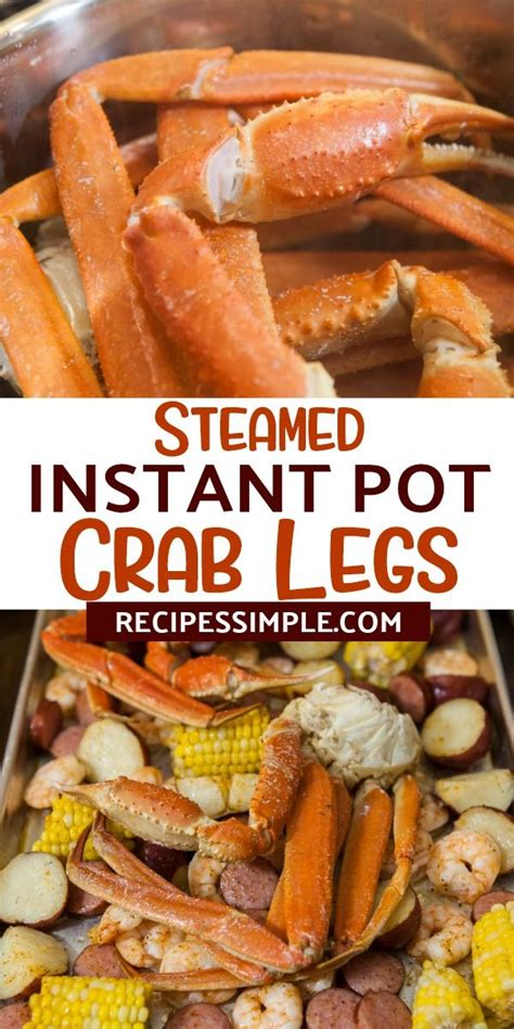 Chicken special recipes in malayalam. Instant Pot Steamed Crab Legs | Recipe | Instant pot ...