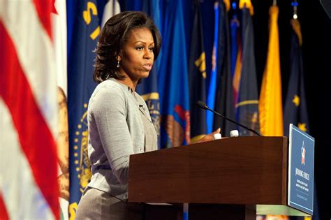 First Lady Michelle Obama Announces The Results Of The Military Spouse