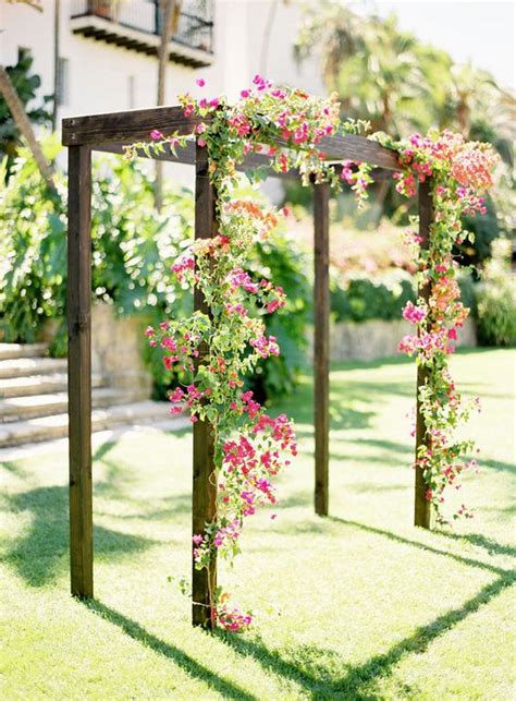 36 Wood Wedding Arches Arbors And Altars Weddingomania