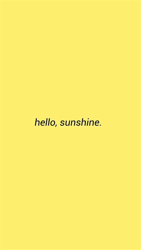 Download Yellow Aesthetic Phone Wallpaper