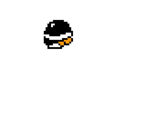 Hammer Mario Crouching Sprite Pixel Art